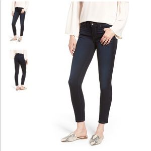 Paige Transcend Verdugo Ankle Jeans in Renna Dark Wash Denim 33